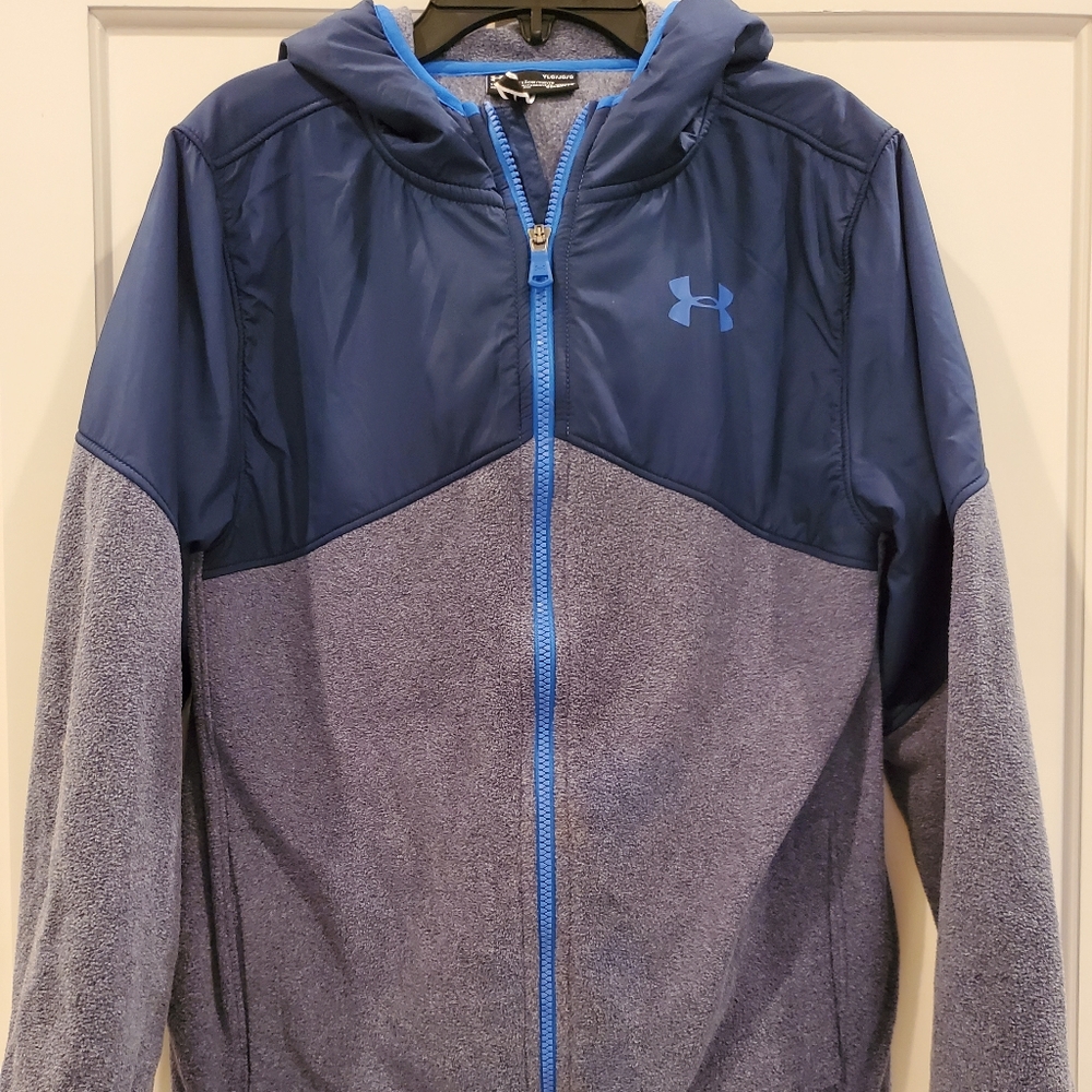 Boy's Under Armour fleece jacket.